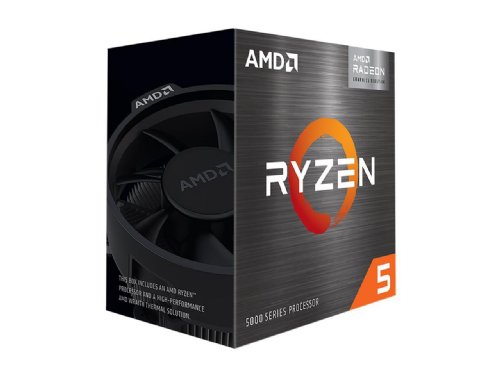 AMD Ryzen 5 5600G Desktop Processor, G-Series, Cezanne (Zen 3),  6 Cores - 12 Threads (3.9 GHz up to 4.2 Ghz), Socket AM4, 65Watt, AMD Radeon Graphics - 7 GPU Cores