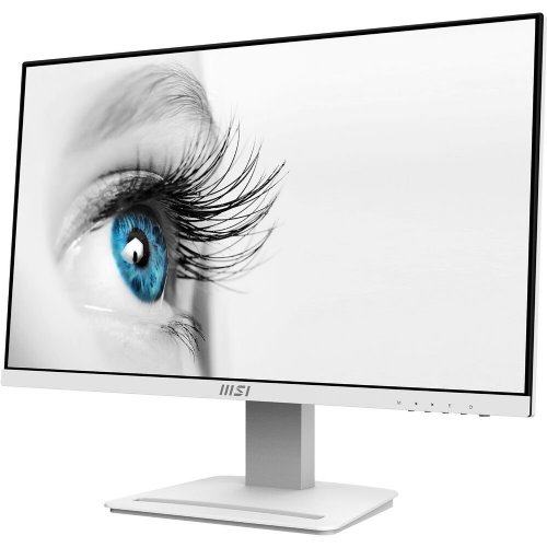 MSI 27" IPS FHD (1920 x 1080) Non-Glare Monitor,  with Super Narrow Bezel, 75Hz, 1ms, 16:9 with Tilt Stand, white... (Pro MP273W)