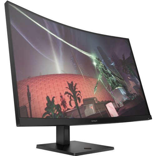 HP OMEN 32c 31.5" 1440p HDR 165 Hz Curved Gaming Monitor, QHD (1440p) 2560 x 1440 at 165 Hz, 1 ms (Overdrive) Response Time, FreeSync Premium, 16.7 Million Colors with HDR...