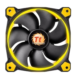 Thermaltake Riing 12 LED Radiator Fan/Fan/12025/1500rpm/LED Yellow (CL-F038-PL12YL-A) ...