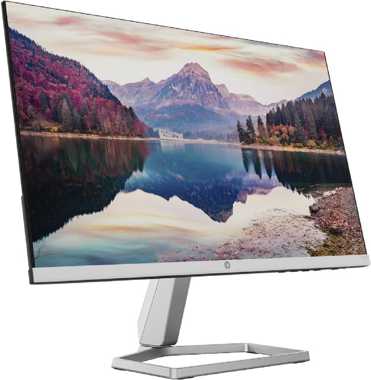 HP M22f 21.5" 1080P FreeSync Monitor, Low blue light mode, IPS FHD (19280) 75Hz Anti-Glare Display, HDMI, VGA, Ideal for Home & Business, Black & Silver (2023 Latest Model)...