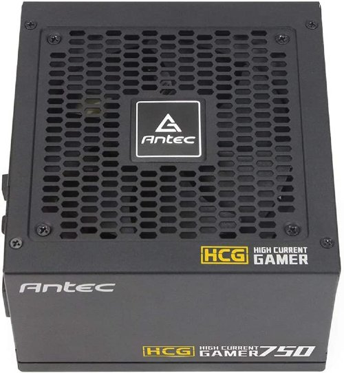 Antec HCG750 Gold High Current Gamer Power Supplies, 750 Watts 80 PLUS Gold PSU with Full Modular, 120mm FDB Fan, Japanese Capacitors, ATX12V 2.4, 10 Years Support...
