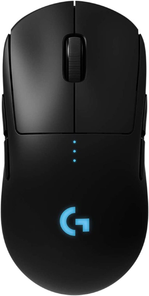 Logitech Pro Wireless Gaming Mouse, 25,600 DPI and 10X the power efficiency of previous generation, Microprocessor: 32-bit ARM.. (910-005270)
