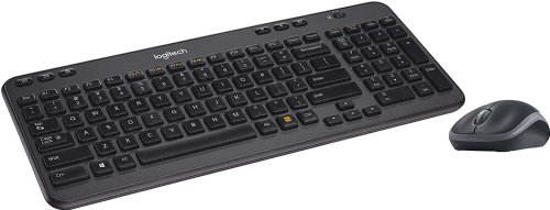 Logitech Wireless Keyboard MK360 Combo , Powerful 2.4 GHz wireless and one tiny Logitech unifying receiver give you a reliable connection with 128-bit AES keyboard encryption ...