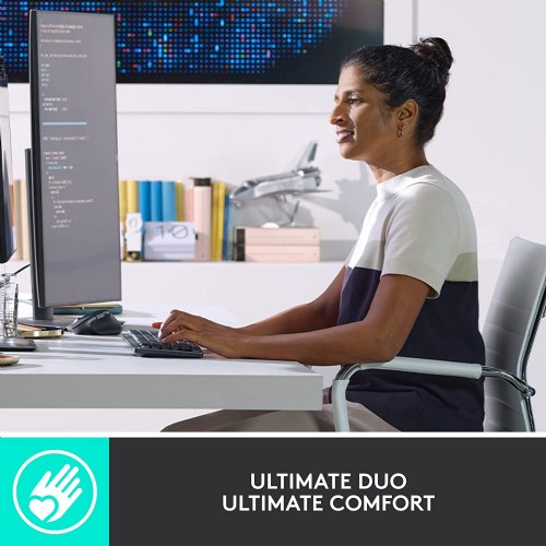 Logitech MX Mechanical Mini TKL Illuminated Wireless Keyboard, Clicky, and MX Master 3S Performance Wireless Bluetooth Mouse Bundle, macOS, Windows, Linux, iOS, Android