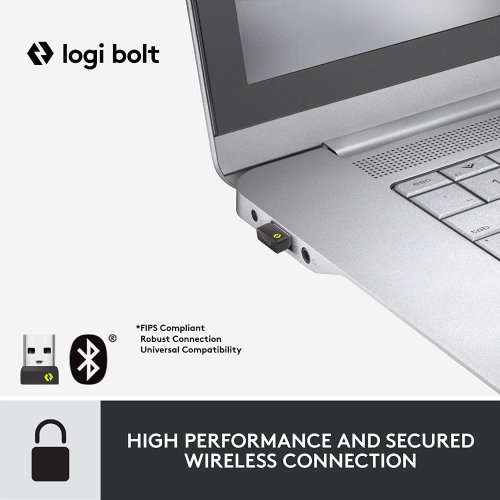 Logitech Signature MK650 Combo for Business, Wireless Mouse and Keyboard, Logi Bolt, Bluetooth, SmartWheel, Globally Certified, Windows/Mac/Chrome/Linux...(Off-White)