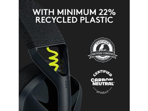 Logitech G435 Stereo Gaming Heaset, Lightspeed wireless and low latency Bluetooth connectivity, providing more freedom of play on PC, smartphones, PlayStation and Nintendo Switch...