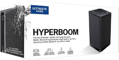 Logitech Ultimate Ears Hyperboom Portable & Home Wireless Bluetooth Speaker, Loud Speaker, Big Bass, Water Resistant IPX4, 150 Ft Range â€“ Black...