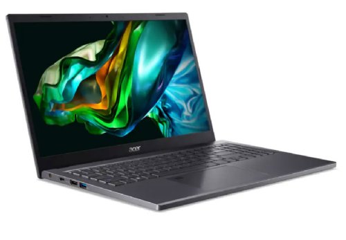 Acer Aspire 5 15.6 Full HD (19280) Notebook, Intel Core i3-1315U, 8GB LPDDR5, 512GB PCIe SS, Intel UHD Graphics, Wi-Fi 6E wirelss LAN, 802.11 ab/g/n/ac/ax, BT5.1,  Windows 11 Home...