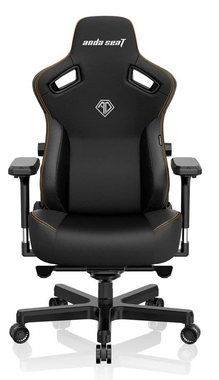 Anda Seat Kaiser 3 XL Gaming Chair, DuraXtra bonded PVC leather provides a really soft and comfortable sitting experience with scratch and stain resistance, Re-Dense Moulded Foam...