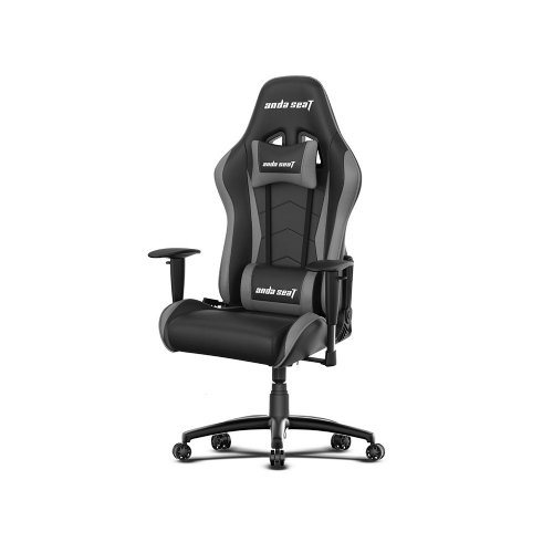 Anda Seat Axe Series Gaming Chair, Memory Foam neck pillow & lumbar support, 2D armrests, Conventional tilt mechanism, 60 mm PU caster wheels, Max load 265 ...