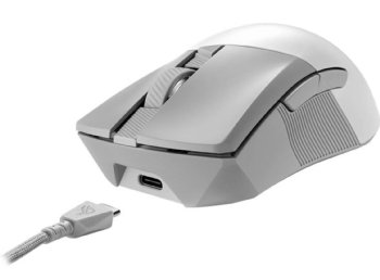 ASUS ROG Gladius III Wireless AimPoint Gaming Mouse, Connectivity (2.4GHz RF, Bluetooth, Wired), 36000 DPI Sensor, 6 programmable Buttons, ROG SpeedNova...