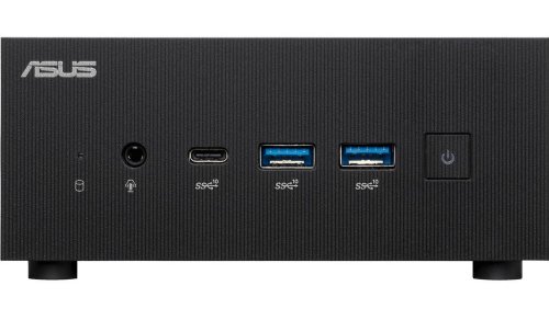 ASUS non-logo ExpertCenter PN52 Mini PC Barebone with AMD 6-Core R5-5600H, Quad-4K displays, 7 x USB, up to 64GB DDR4 RAM, Triple Storage Design, WiFi 6E,