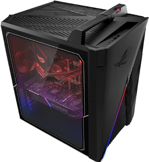 ASUS ROG Strix G35CA Gaming PC, Intel Core i7-13700KF Processor 3.4Ghz (30M Cache), up to 5.2GHZ, 16 Cores) 16GB DDR5 (2X 8GB) 4X DDR4, NVIDIA Geforce RTX 3090 24GB DDR6X...