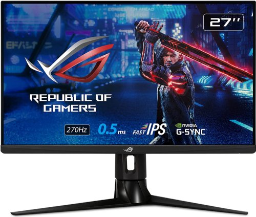 ASUS ROG STRIX 27" 1440P Curved Gaming Monitor (XG27AQV), QHD (2560 X 1440), FAST IPS, 170HZ, 1MS, G-Sync Compatible, Freesync Premium, Eye Care, HDMI, Displatport...