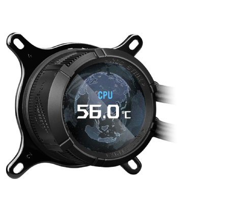 ASUS ROG Strix LC III 360 ARGB LCD All-in-one CPU Liquid Cooler - Intel and AMD with 2.1 IPS LCD, Asetek New Gen7 v2 Pump ...