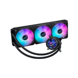 ASUS ROG Strix LC III 360 ARGB LCD All-in-one CPU Liquid Cooler - Intel and AMD with 2.1 IPS LCD, Asetek New Gen7 v2 Pump ...