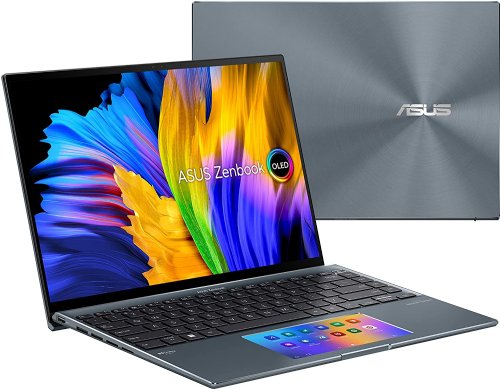 ASUS Zenbook 14X OLED14.0" 2.8K (2880 x 1800) Touch Screen, Intel Core i7-1260P (2.1 GHz), 16GB LPDDR5 (on board), 512GB PCIe SSD, Nvidia GeForce MX550 2GB GDDR6, Wi-Fi 6E...