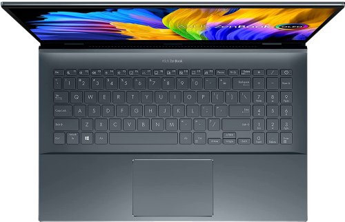 ASUS ZenBook 14 Ultra-Slim Laptop 14" Full HD Display, Pine Grey, AMD Ryzen 5 5600H 3.3GHz, 8GB LPDDR4X, 512GB PCIe SSD, 14.0FHD (1920 x 1080), AMD Radeon Vega 7 Graphics...