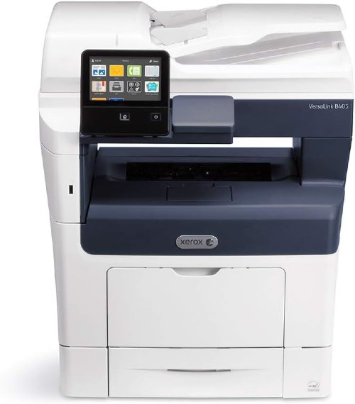 Xerox Versalink B405 Black and White Multifunction Printer, Print/Copy/Scan/Fax, Letter/Legal, 47 ppm, USB/Ethernet, 550-Sheet Tray, 150-Sht Multi Purpose Try, 60-Sheet RADF......