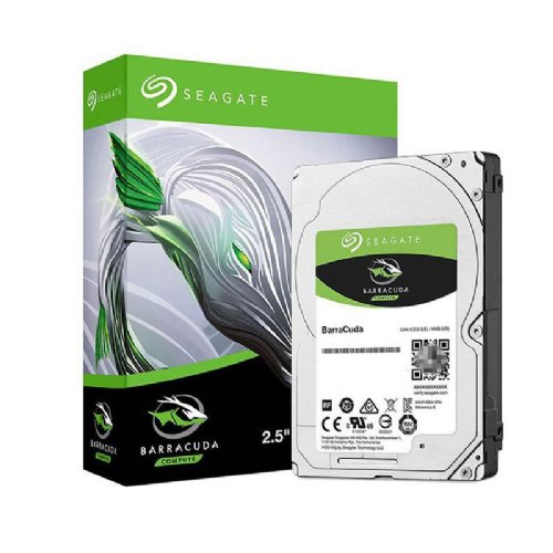 Seagate BarraCuda 500GB 2.5 SATA HDD 128MB, 1 Year limited warranty (ST500LM034) ...