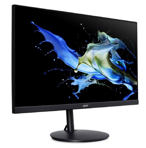 Acer CB242Y DBMIPRCX, 24IN wide, AG, Three sides, No, IPS, Edge-to-Edge, 1920 x 1080, 16:9, 250 cd/m2, 1ms VRB, VGA,  HDMI, DisplayPort, USB ( for webcam), Black , Three years...