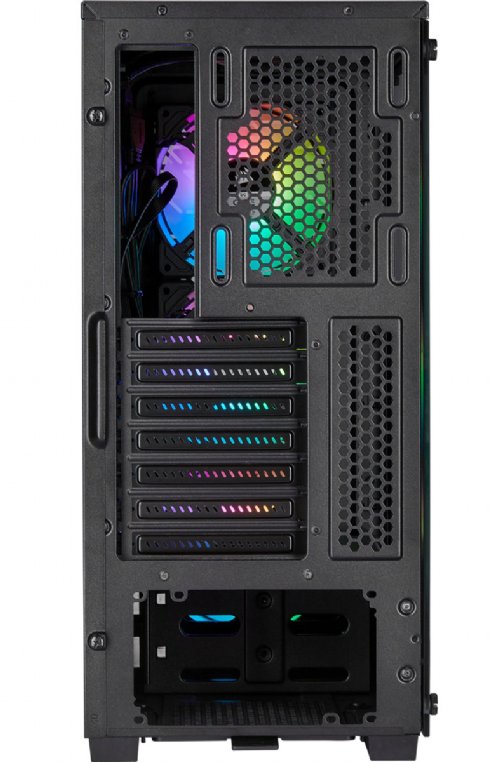 Corsair iCUE 220T RGB Airflow Tempered Glass Mid-Tower Smart Case, Out of the box with Corsair iCUE software, Black...(CC-9011173-WW)