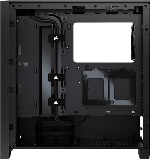 Corsair 4000D Airflow Tempered Glass Mid-Tower ATX Case, RapidRoute cable management system, Black...(CC-9011200-WW) 