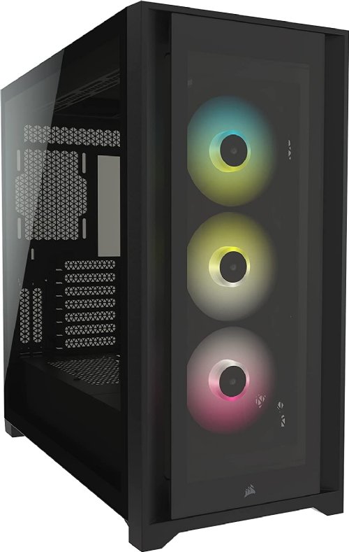 Corsair iCUE 7000X RGB Full Tower ATX PC Case, Tempered Glass, RapidRoute cable management system makes it simple and fast, Black, 2 Year Warranty...(CC-9011226-WW)