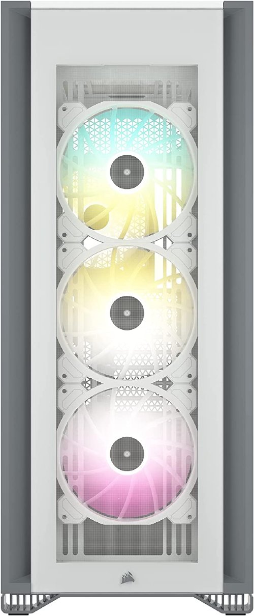 Corsair iCUE 7000X RGB Full Tower ATX PC Case, Tempered Glass, RapidRoute cable management system makes it simple and fast, Black, 2 Year Warranty...(CC-9011227-WW) 