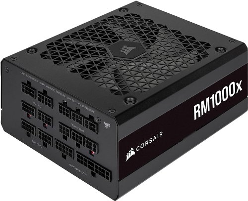 Corsair RMx Series, RM1000x, 1000 Watt (1000W), Fully Modular Power Supply, 80+ Gold Certified, 10 Yr Warranty, 100% All Japanese 105 capacitors, Zero RPM Fan Mode...