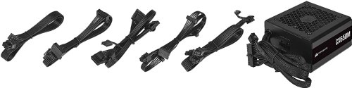 Corsair CX650M 650W 80PLUS Bronze, Semi-Modular, ATX12V v2.4 and EPS 2.92, 120mm fan, AC input 100-240V, Power Cables include 1xATX, 1xCPU, 1xPCIe, SATA, 4pin peripheral...