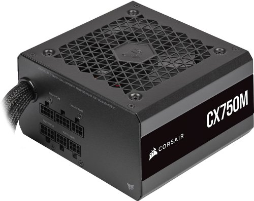Corsair CX-M Series, CX750M, Modular Power Supply, 80 PLUS Bronze, Japanese capacitors deliver consistent and reliable power...(CP-9020222-NA)