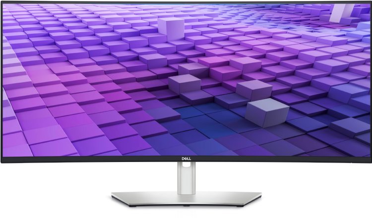 Dell UltraSharp 38" 1600p Curved Monitor, WQHD+ 3840 x 1600 at 60 Hz, 2300R Curvature, 1.07 Billion Color, HDMI 2.1, DisplayPort 1.4, 2.5GbE RJ4, USB-C and USB-A 3.2 Gen...