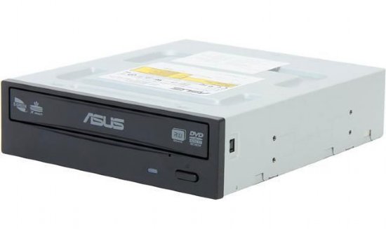 ASUS Bulk pack. With Logo. Cyberlink Power2Go, black, SATA, Write speed: 24X DVD-R : 24X DVD+RW. Disc Encryption, Optimal Tuning Strategy, Easy Drag and Bu...