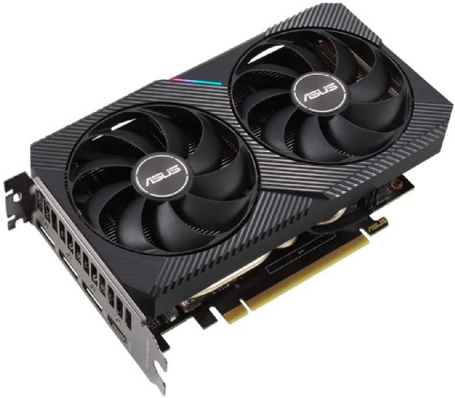 ASUS Dual GeForce RTX3060 TI Mini 8G V2 OC Edition Gaming Graphics Card (Lite Hash Rate (LHR), Nvidia Ampere, PCIe 4.0, 8GB DDR6 Memory, 2x HDMI 1.2, 3x DisplayPort 1.4a...
