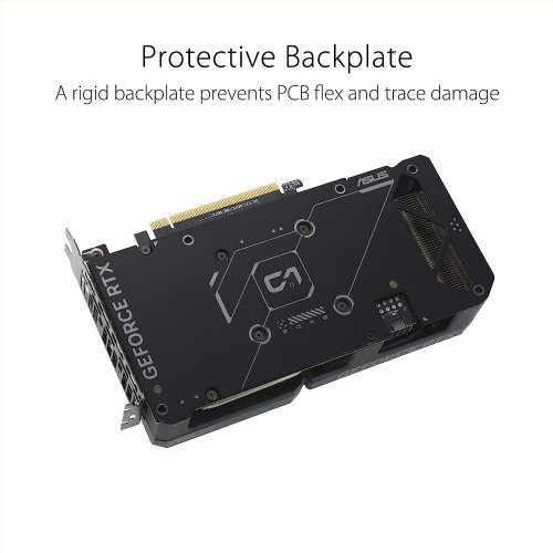 ASUS Dual GeForce RTX 4060 Ti OC Edition 8GB GDDR6 (PCIe 4.0, 8GB GDDR6, DLSS 3, HDMI 2.1, DisplayPort 1.4a, Axial-tech fan design, 0dB technology, and more), 3 Year Warranty