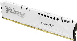 Kingston 32GB 6400MT/S DDR5 CL32 DIMM Fury Beast,  White EXPO
