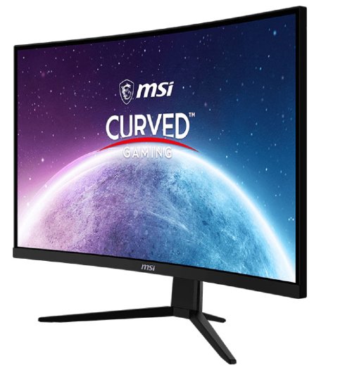 MSI G27C4 27"VA Panel, 1920 X 1080 (FHD), FreeSync Premium, HDR Ready, Non Glare with Narrow Bezel, Metallic Black...