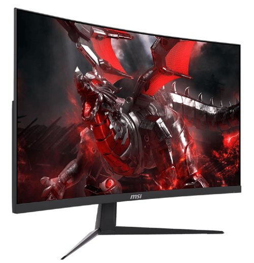 MSI G321CU, 32" Gaming Monitor, 3840 x 2160 (UHD), VA, 144Hz, FreeSync Premium, HDR Ready, HDMI, Displayport, Tilt...