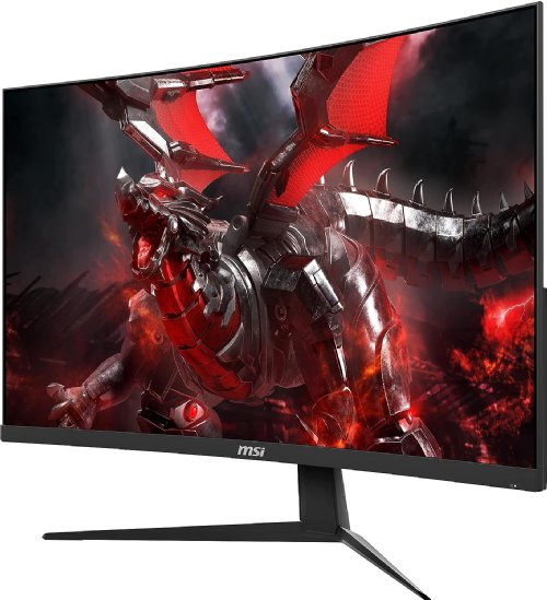 MSI 32" UWQHD 1500R Curved Gaming Monitor, Non-Glare Super Narrow Bezel, 3440 x 1440, 1ms 60Hz Refresh Rate, Tilt Adjustment FreeSync, HDR Ready, Black...