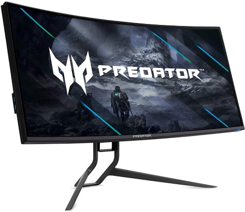 Acer Predator X34 1900R Curved 34" UltraWide QHD 3440 x 1440 Gaming Monitor, NVIDIA G-SYNC, Agile Splendor IPS,  Up to 180Hz,  DCI-P3 98%,  DisplayHDR 400,  2 x DP, 2 x HDMI...