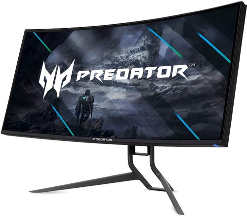 Acer Predator X34 1900R Curved 34" UltraWide QHD 3440 x 1440 Gaming Monitor, NVIDIA G-SYNC, Agile Splendor IPS,  Up to 180Hz,  DCI-P3 98%,  DisplayHDR 400,  2 x DP, 2 x HDMI...