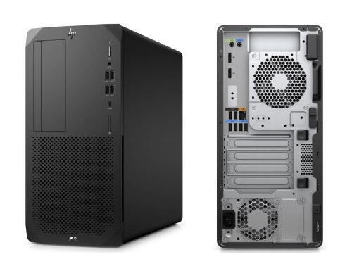 HP Workstation Z2 G9, Intel i7-12700K, RAM 64GB (2x32GB) DDR5 4800 NECC, 1TB 2280 PCIe-4x4 TLC M.2 SSD, NVIDIA GeForce RTX 4070 Ti 12GB GDDR6X Graphics Card...