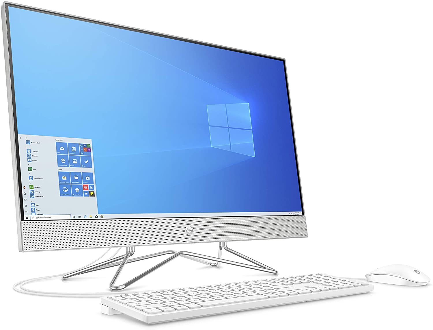 HP AllinOne 27dp0409 Desktop, AMD Ryzen 5 3500U, 12G...(9EE97AAABL)