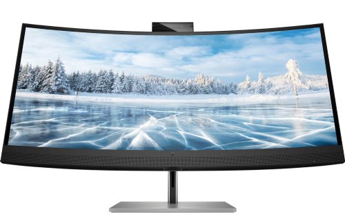 HP Z34C G3 34 21:9 Curved WQHD IPS Monitor, 3440 x 1440 @ 60 Hz Native Resolution, 350 cd/m² Brightness, 6 ms Response Time (GtG), 5MP IR Webcam,  Dual 5W Speakers...