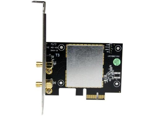 Startech Add advanced 802.11ac Wi-Fi connectivity - PCI Express slot - AC600 Wireless-AC Network Adapter  Dual Band 2.4GHz (150Mbps) and 5GHz (433Mbps) wireless network card....