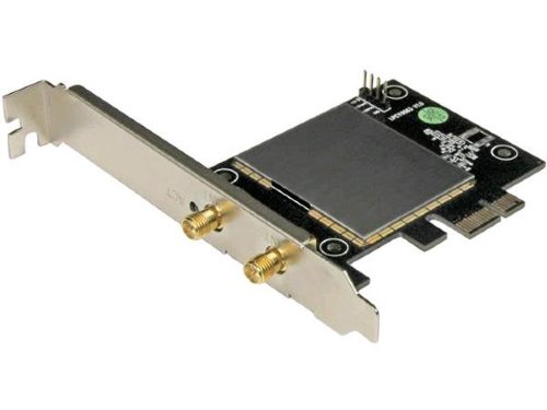 Startech Add advanced 802.11ac Wi-Fi connectivity - PCI Express slot - AC600 Wireless-AC Network Adapter  Dual Band 2.4GHz (150Mbps) and 5GHz (433Mbps) wireless network card....