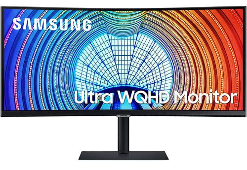 Samsung 34" 21:9 Ultra-Wide Curved (1000R) Monitor...(LS34A654UBNXGO)
