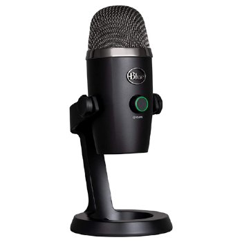 Logitech Blue Yeti Nano Multi-Pattern USB Condenser Microphone (Blackout)...